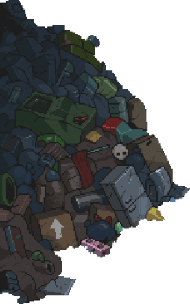 Image of a pile of junk